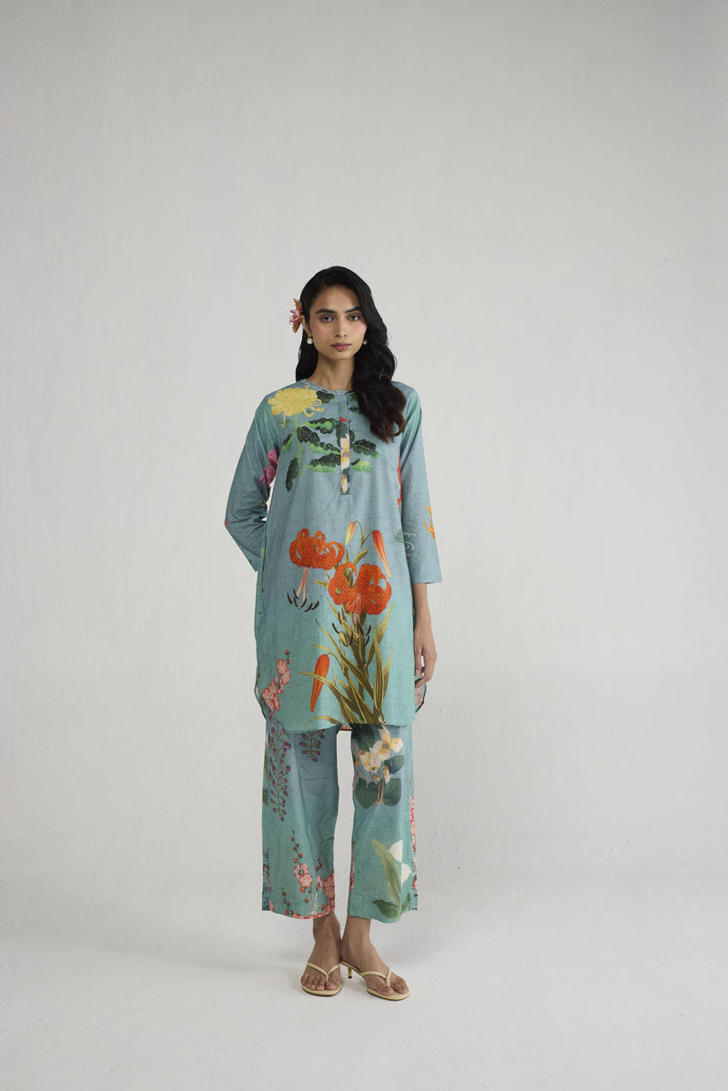 Itsuki Short Kurta Set co-ord set by YAM-ORIENTAL GARDEN SEP'26 for women in Singapore