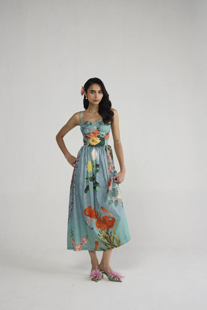 Itsuki Bralette Dress dress by YAM-ORIENTAL GARDEN SEP'26 for women in Singapore