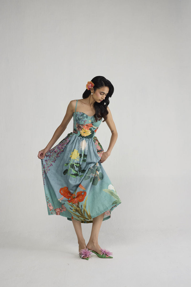Itsuki Bralette Dress dress by YAM-ORIENTAL GARDEN SEP'26 for women in Singapore