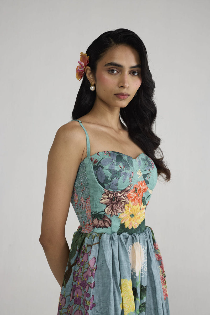 Itsuki Bralette Dress dress by YAM-ORIENTAL GARDEN SEP'26 for women in Singapore