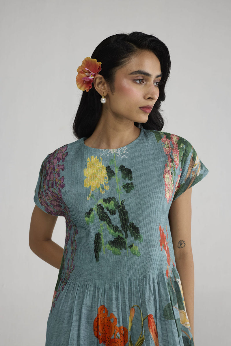 Itsuki Pintucks Dress dress by YAM-ORIENTAL GARDEN SEP'26 for women in Singapore