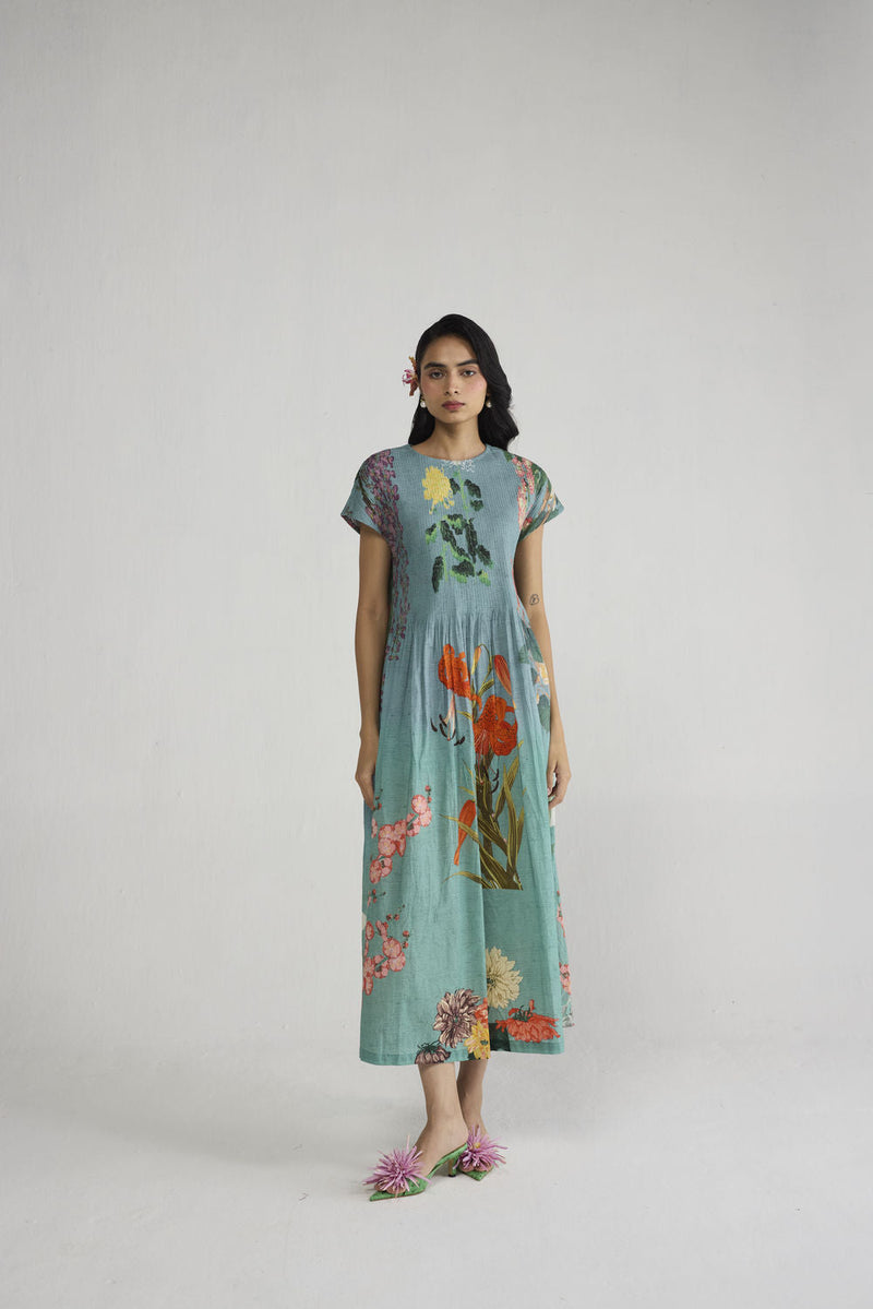Itsuki Pintucks Dress dress by YAM-ORIENTAL GARDEN SEP'26 for women in Singapore