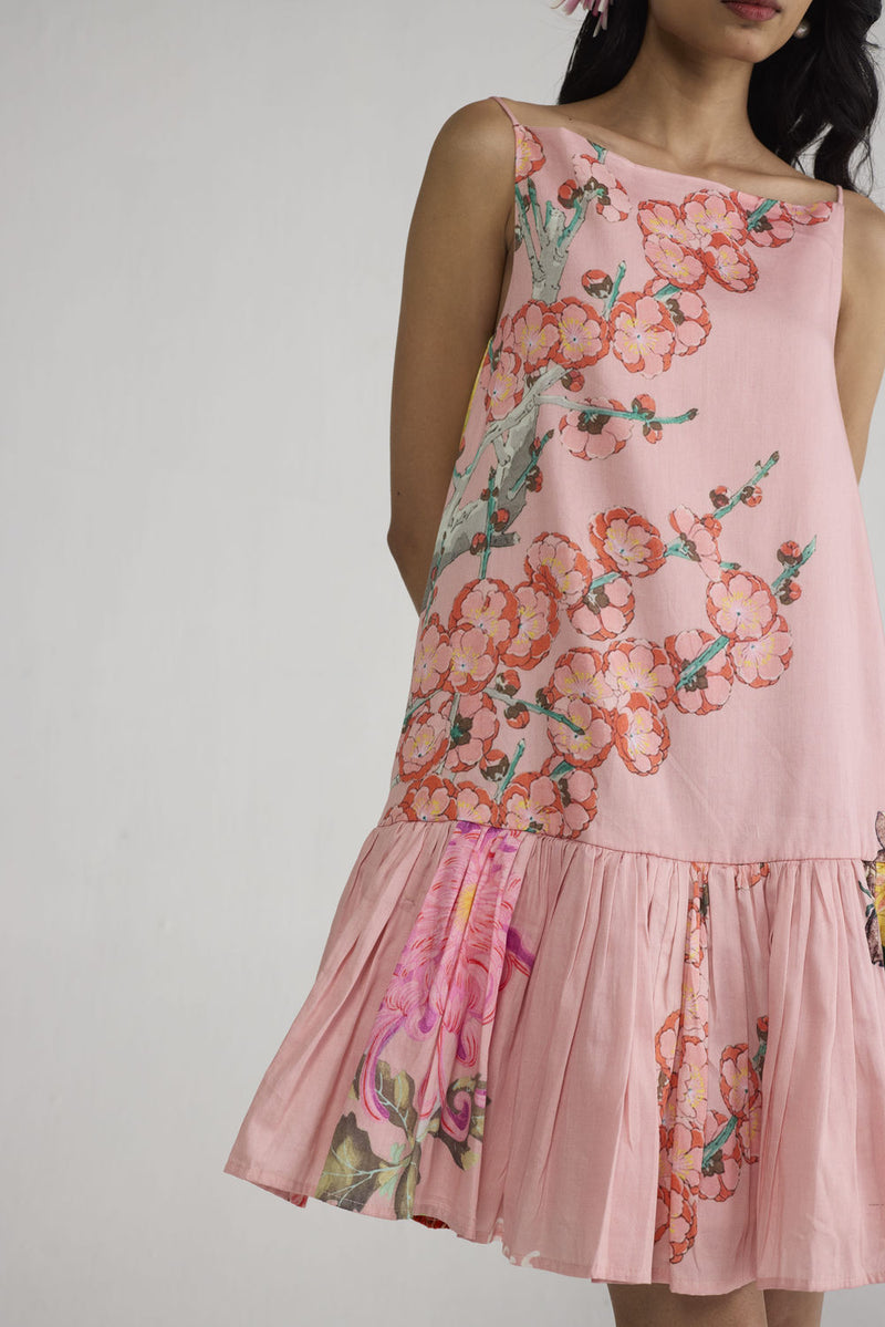 Sakura Short Frill Dress dress by YAM-ORIENTAL GARDEN SEP'26 for women in Singapore