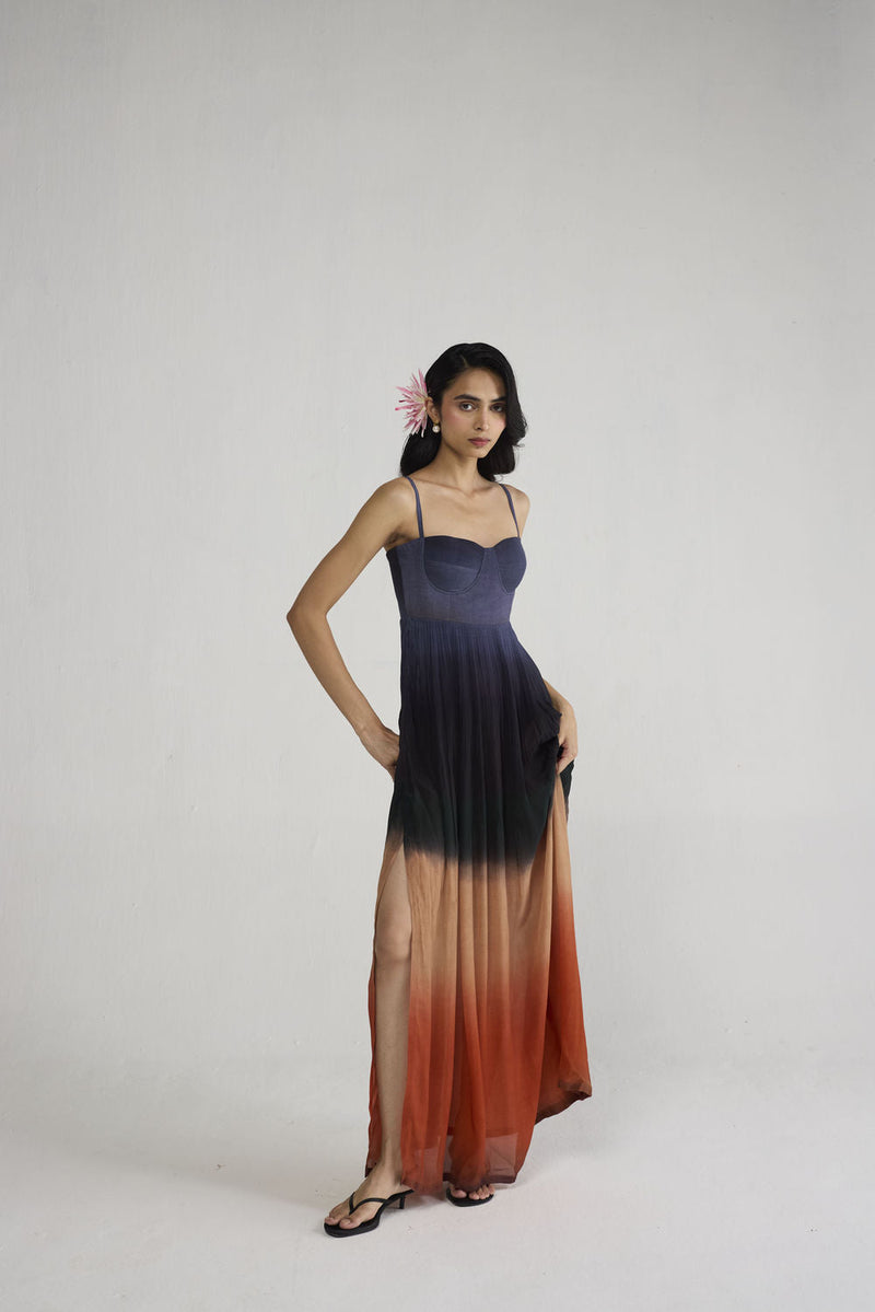 Ume Crepe Bralette Dress dress by YAM-ORIENTAL GARDEN SEP'26 for women in Singapore