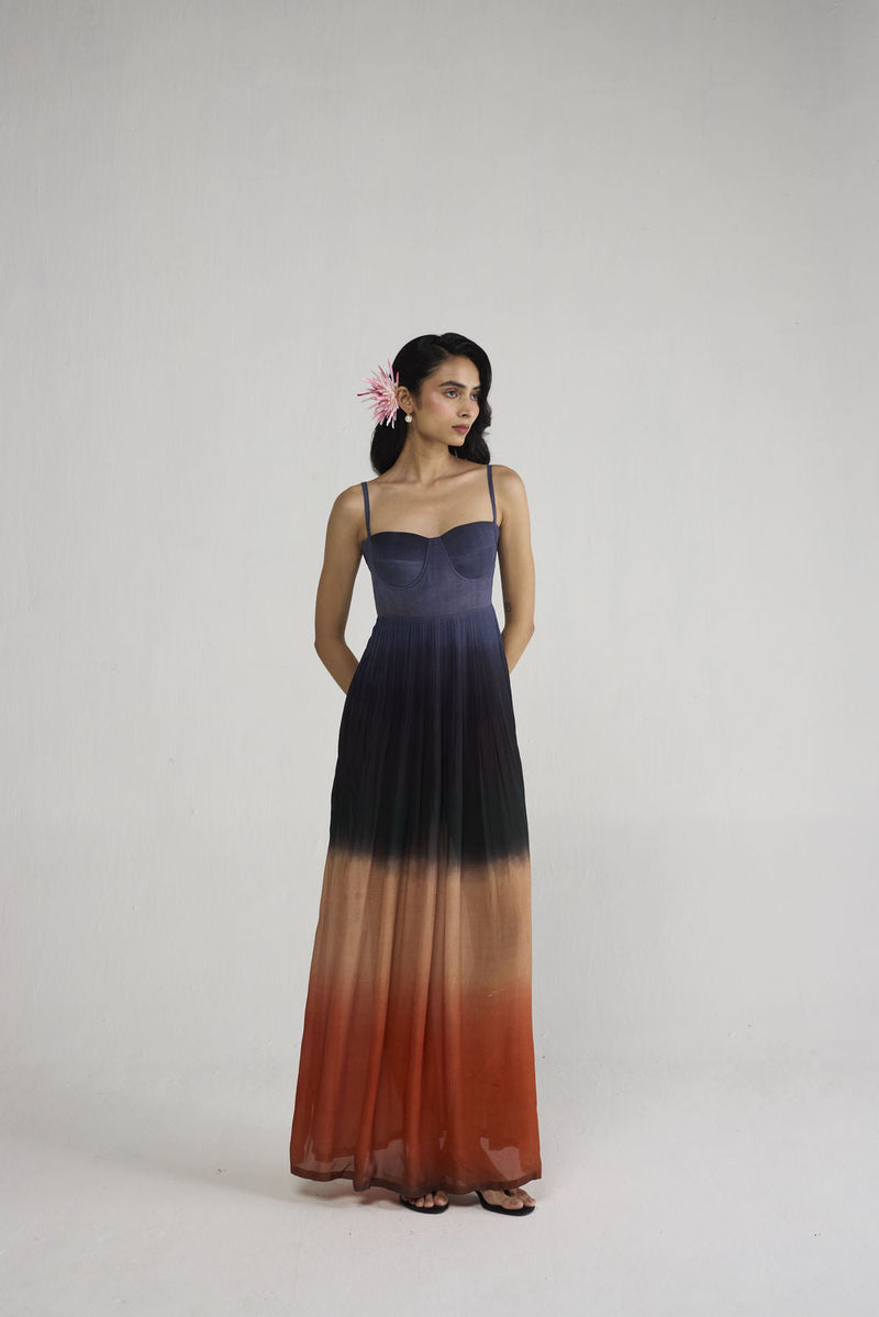 Ume Crepe Bralette Dress dress by YAM-ORIENTAL GARDEN SEP'26 for women in Singapore