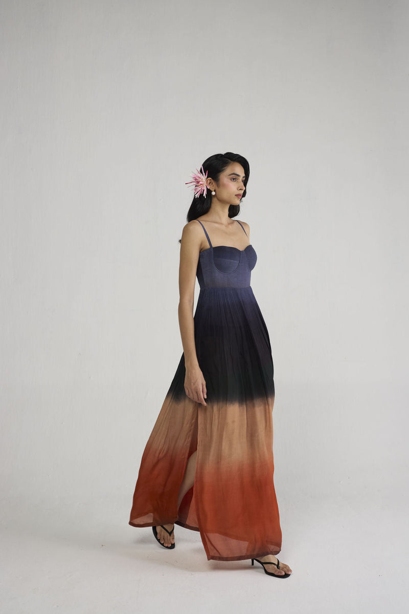 Ume Crepe Bralette Dress dress by YAM-ORIENTAL GARDEN SEP'26 for women in Singapore