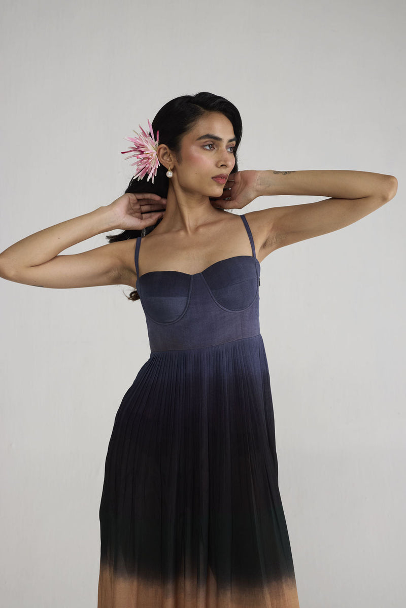 Ume Crepe Bralette Dress dress by YAM-ORIENTAL GARDEN SEP'26 for women in Singapore
