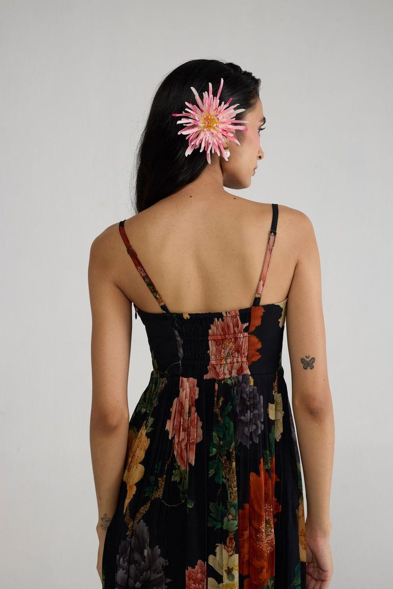 Himari Crepe Bralette Dress dress by YAM-ORIENTAL GARDEN SEP'26 for women in Singapore