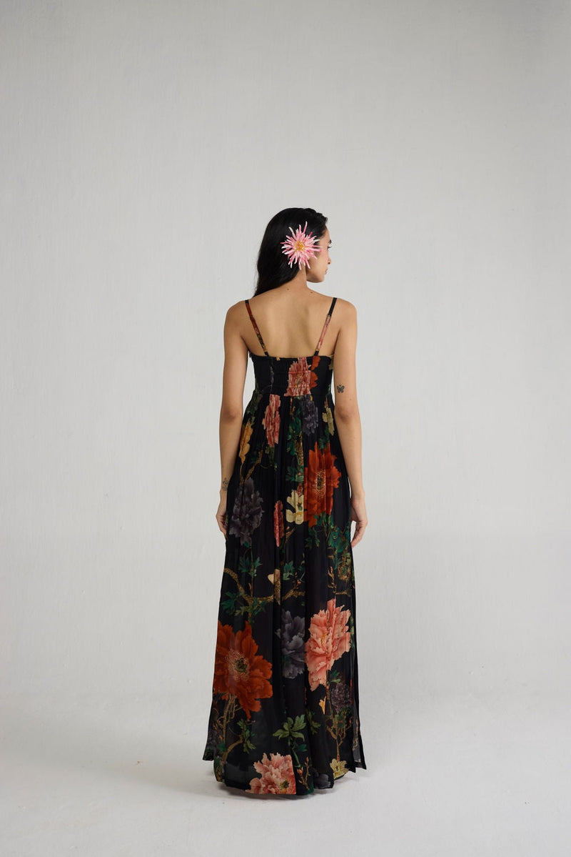 Himari Crepe Bralette Dress dress by YAM-ORIENTAL GARDEN SEP'26 for women in Singapore