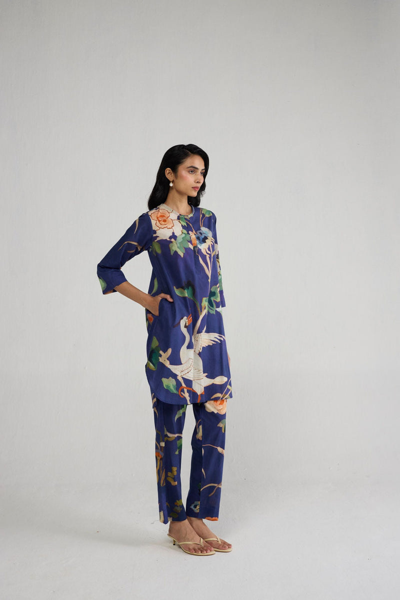 Fuji Short Kurta Set co-ord set by YAM-ORIENTAL GARDEN SEP'26 for women in Singapore