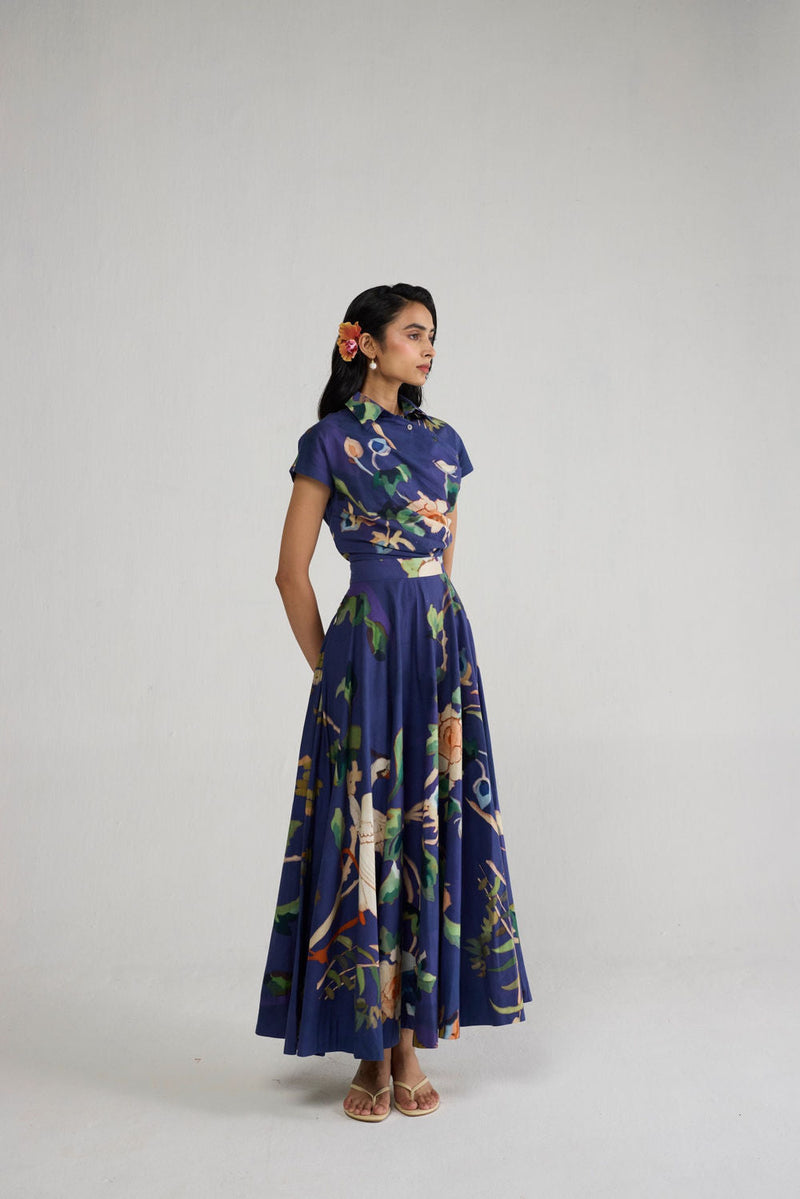 Fuji Side Buttons Dress dress by YAM-ORIENTAL GARDEN SEP'26 for women in Singapore