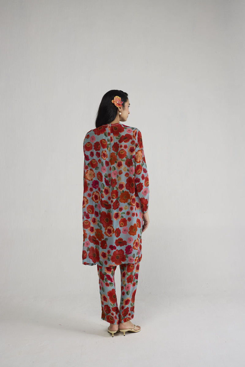 Haruka Crepe Kurta Set co-ord set by YAM-ORIENTAL GARDEN SEP'26 for women in Singapore