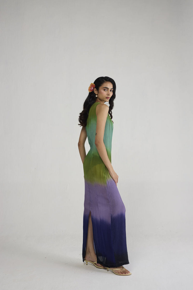 Hana Pintucks Crepe Dress dress by YAM-ORIENTAL GARDEN SEP'26 for women in Singapore