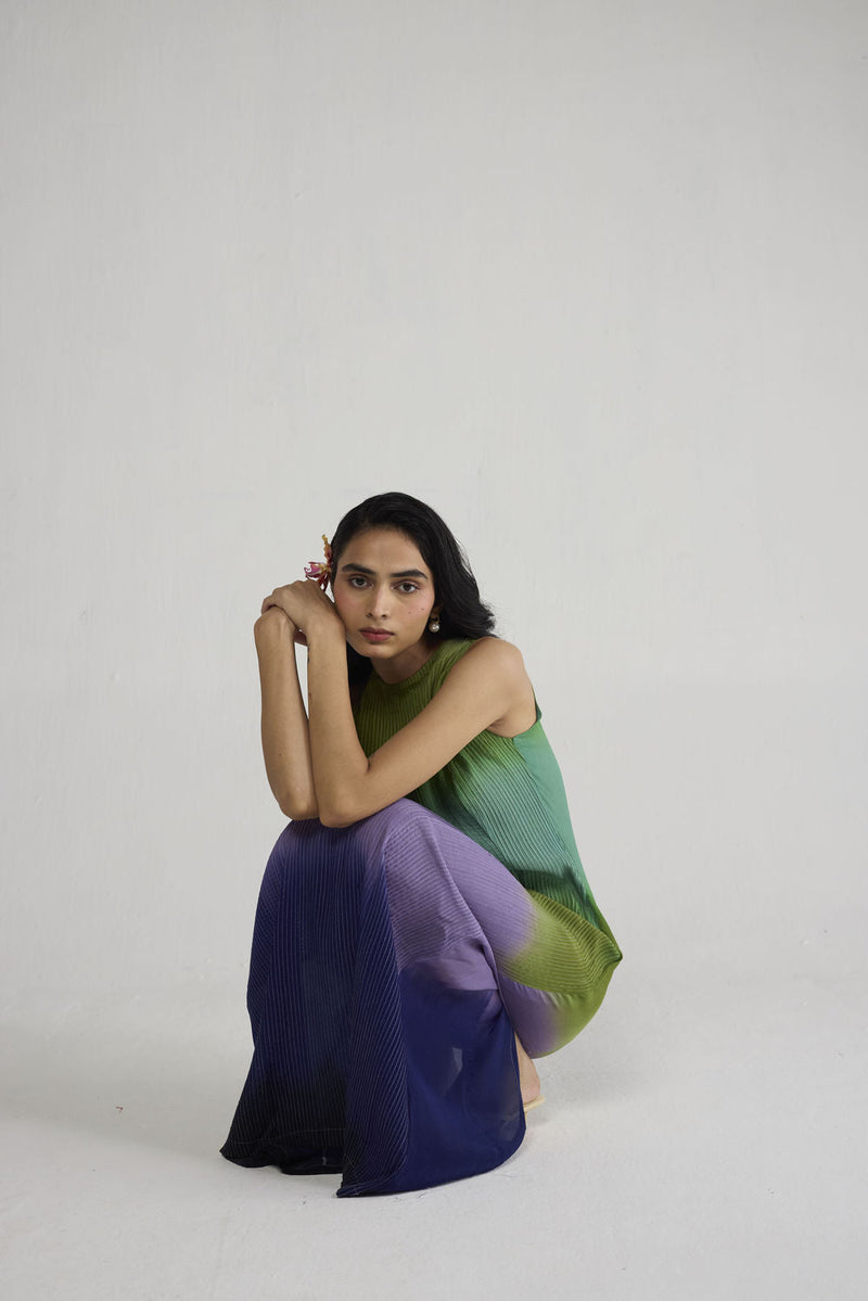 Hana Pintucks Crepe Dress dress by YAM-ORIENTAL GARDEN SEP'26 for women in Singapore