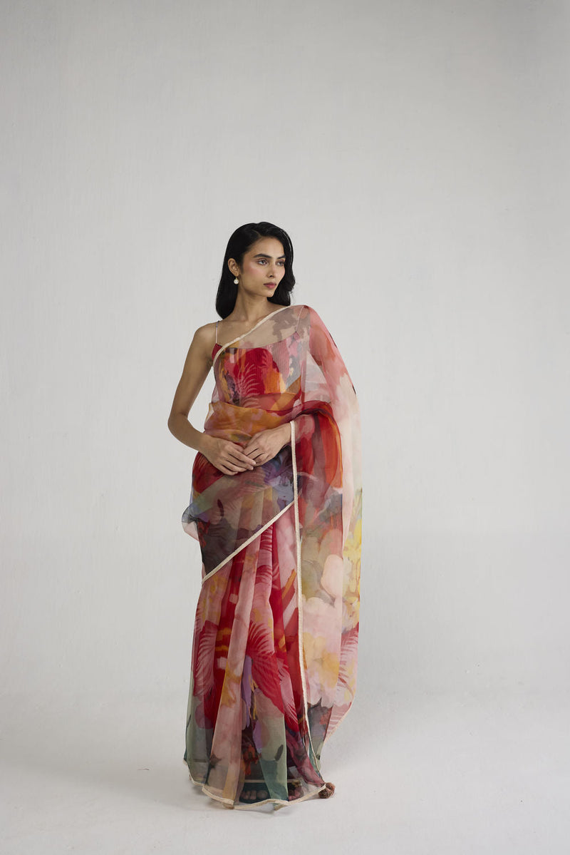Obu Organza Saree saree by YAM-ORIENTAL GARDEN SEP'26 for women in Singapore