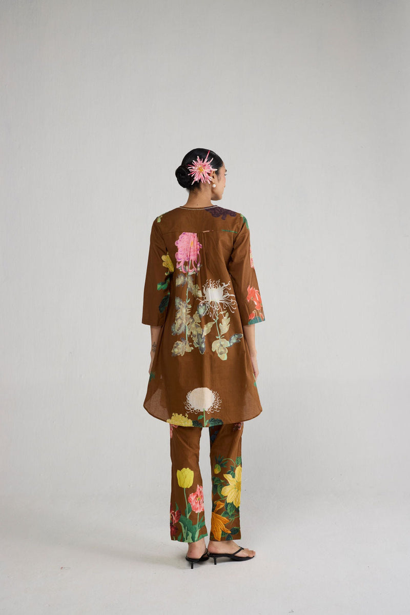 Emi Short Kurta Set co-ord set by YAM-ORIENTAL GARDEN SEP'26 for women in Singapore