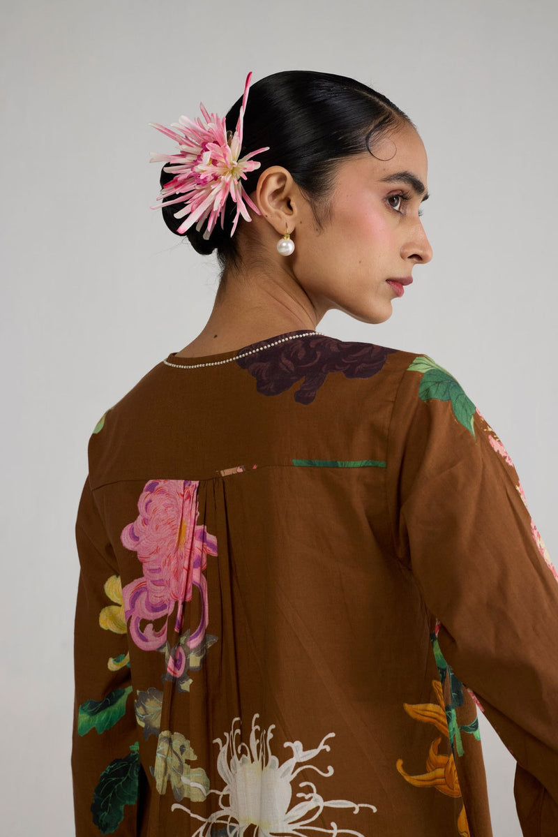 Emi Short Kurta Set co-ord set by YAM-ORIENTAL GARDEN SEP'26 for women in Singapore