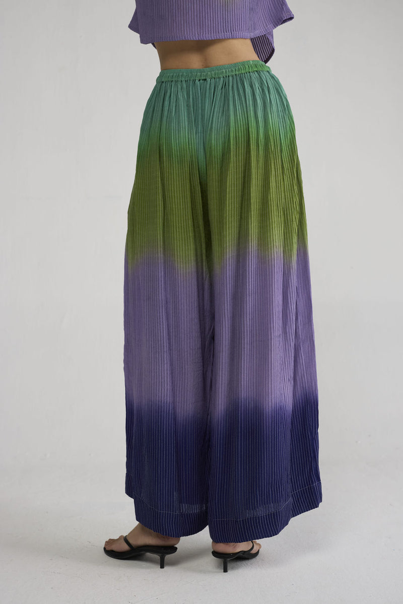Hana Pitucks Flared Pants pant/trouser by YAM-ORIENTAL GARDEN SEP'26 for women in Singapore