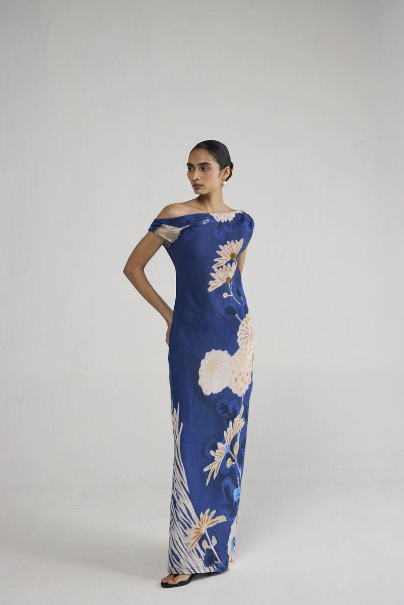 Ren Linen Dress dress by YAM-ORIENTAL GARDEN SEP'26 for women in Singapore