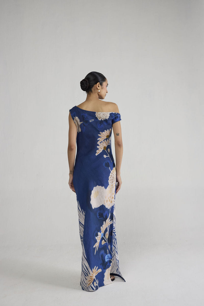Ren Linen Dress dress by YAM-ORIENTAL GARDEN SEP'26 for women in Singapore