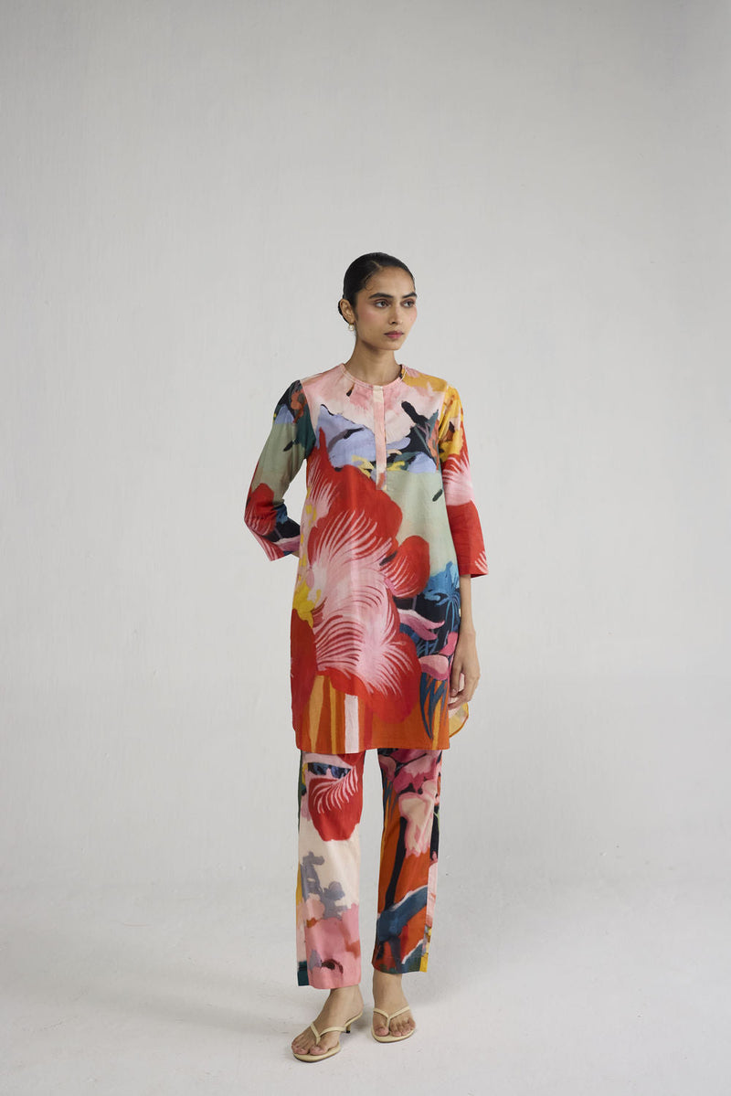 Obu Short Kurta Set co-ord set by YAM-ORIENTAL GARDEN SEP'26 for women in Singapore