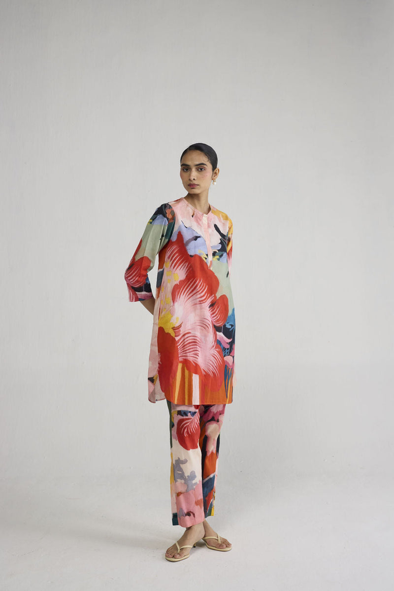 Obu Short Kurta Set co-ord set by YAM-ORIENTAL GARDEN SEP'26 for women in Singapore