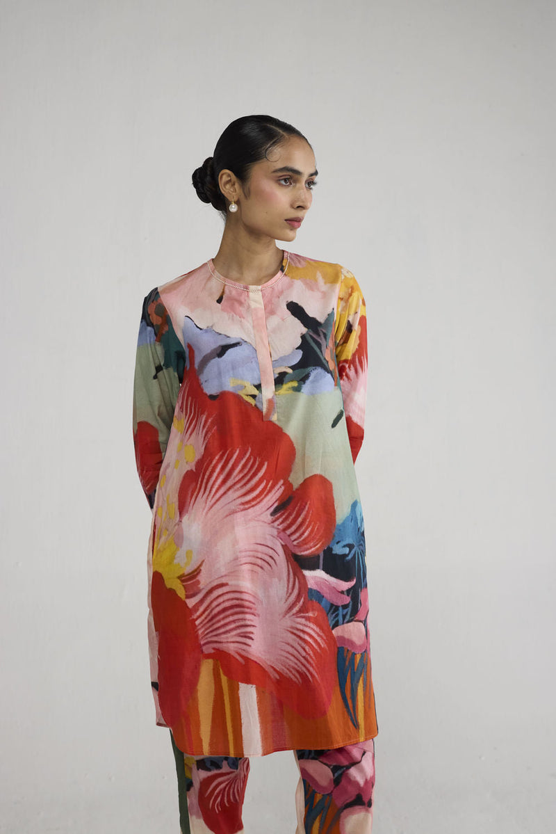 Obu Short Kurta Set co-ord set by YAM-ORIENTAL GARDEN SEP'26 for women in Singapore