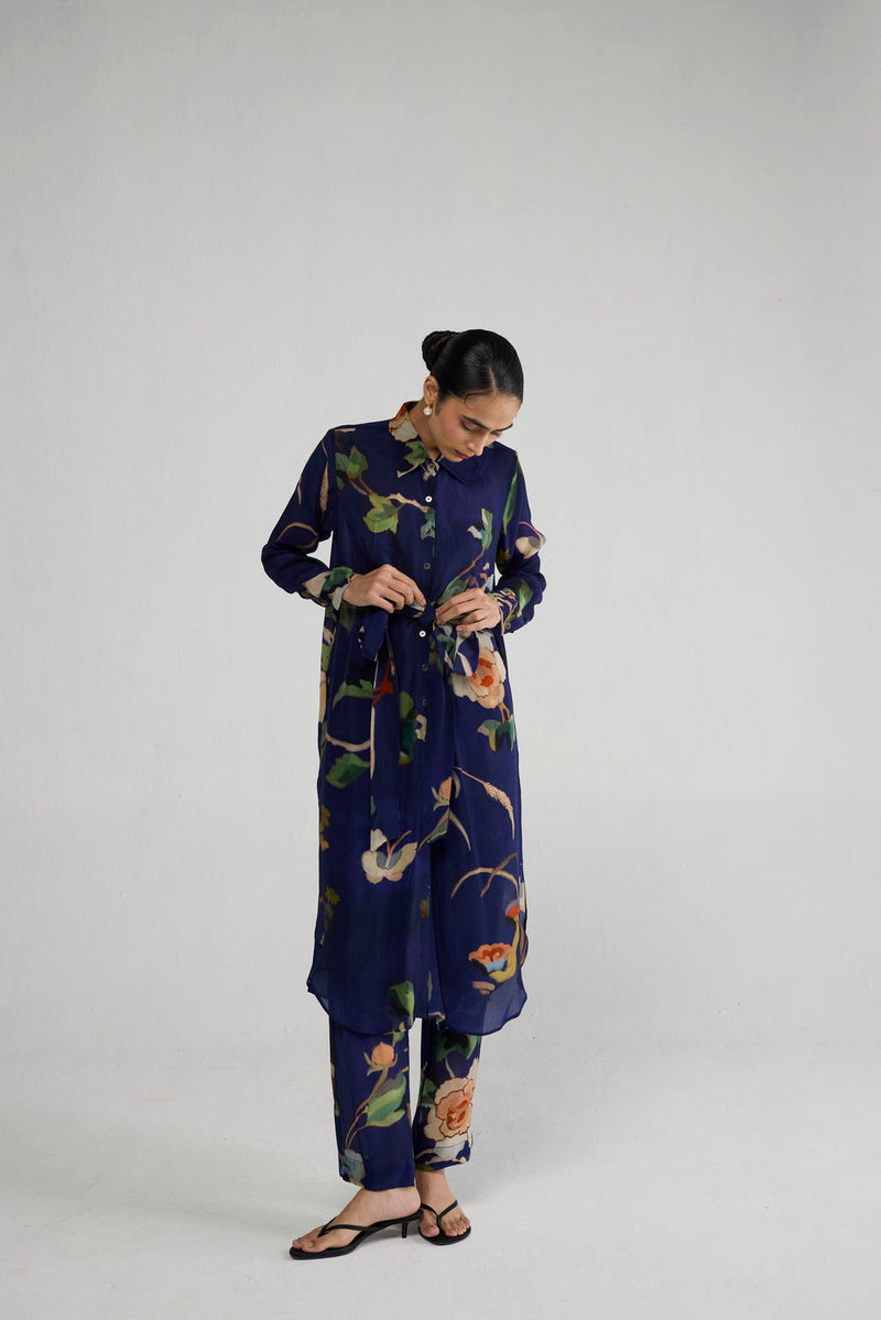Fuji Wrap Kurta Set co-ord set by YAM-ORIENTAL GARDEN SEP'26 for women in Singapore