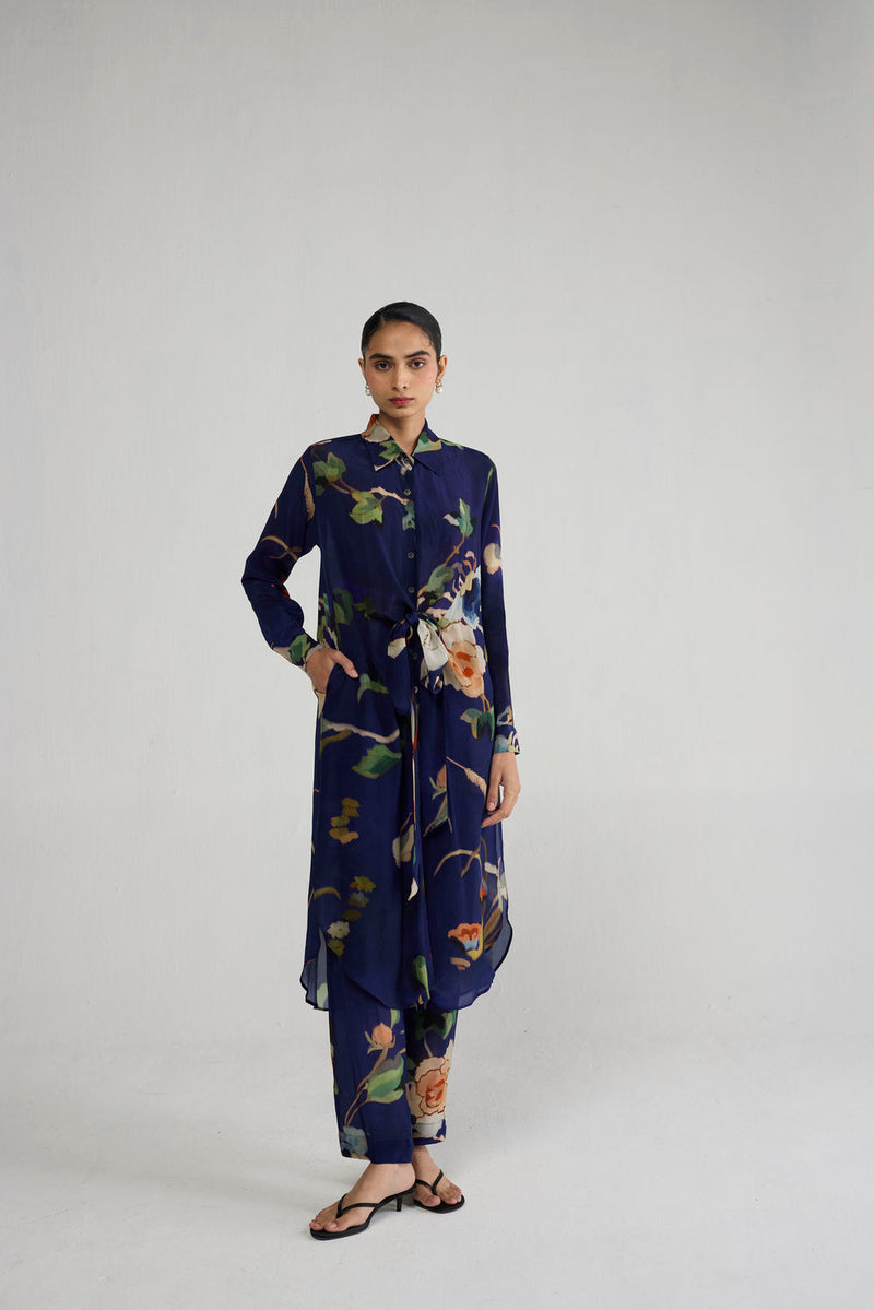 Fuji Wrap Kurta Set co-ord set by YAM-ORIENTAL GARDEN SEP'26 for women in Singapore