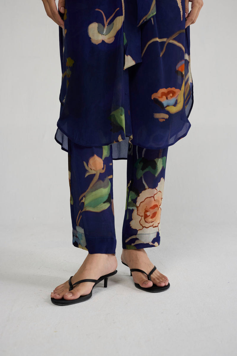 Fuji Wrap Kurta Set co-ord set by YAM-ORIENTAL GARDEN SEP'26 for women in Singapore