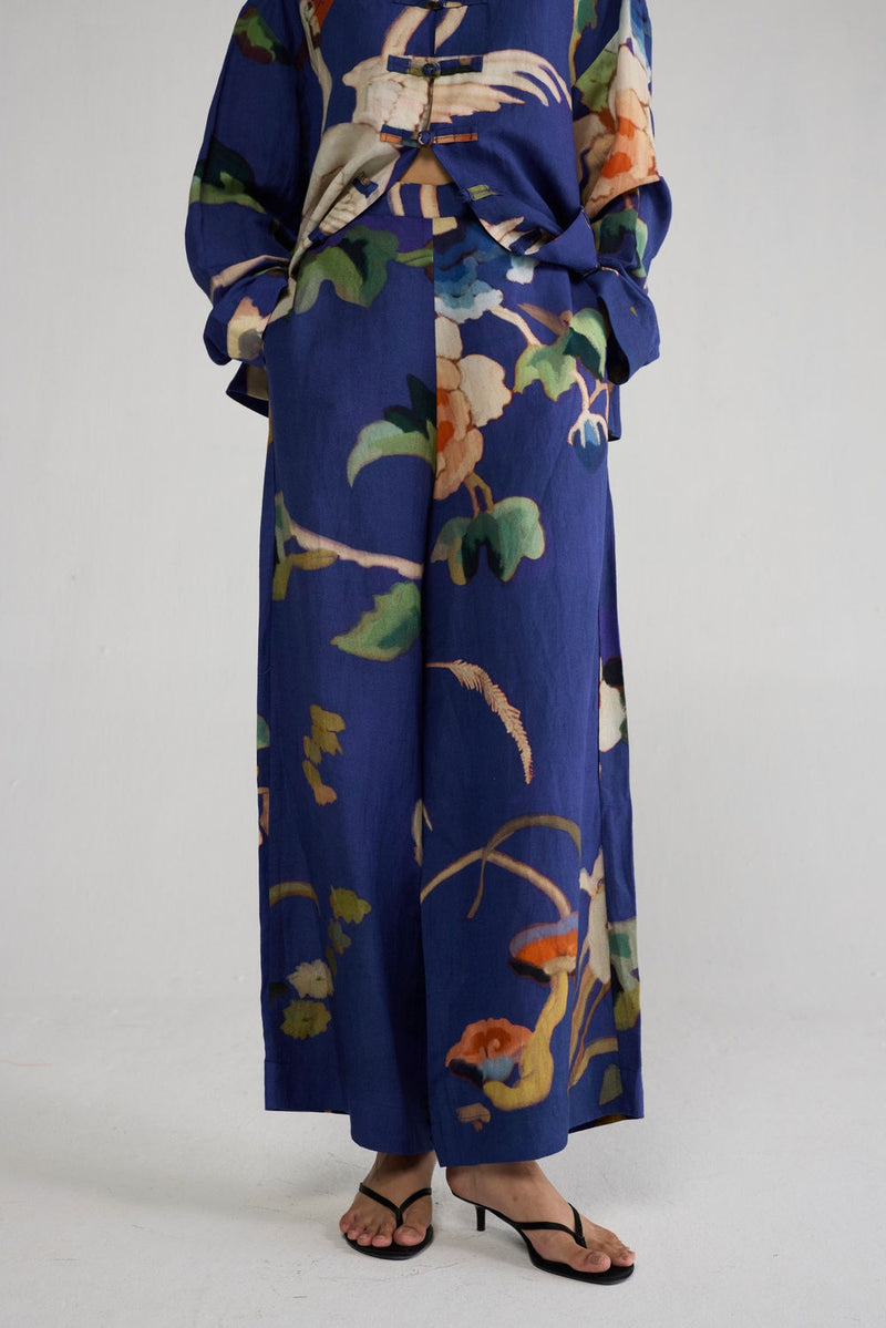 Fuji Linen Co-ord Set co-ord set by YAM-ORIENTAL GARDEN SEP'26 for women in Singapore
