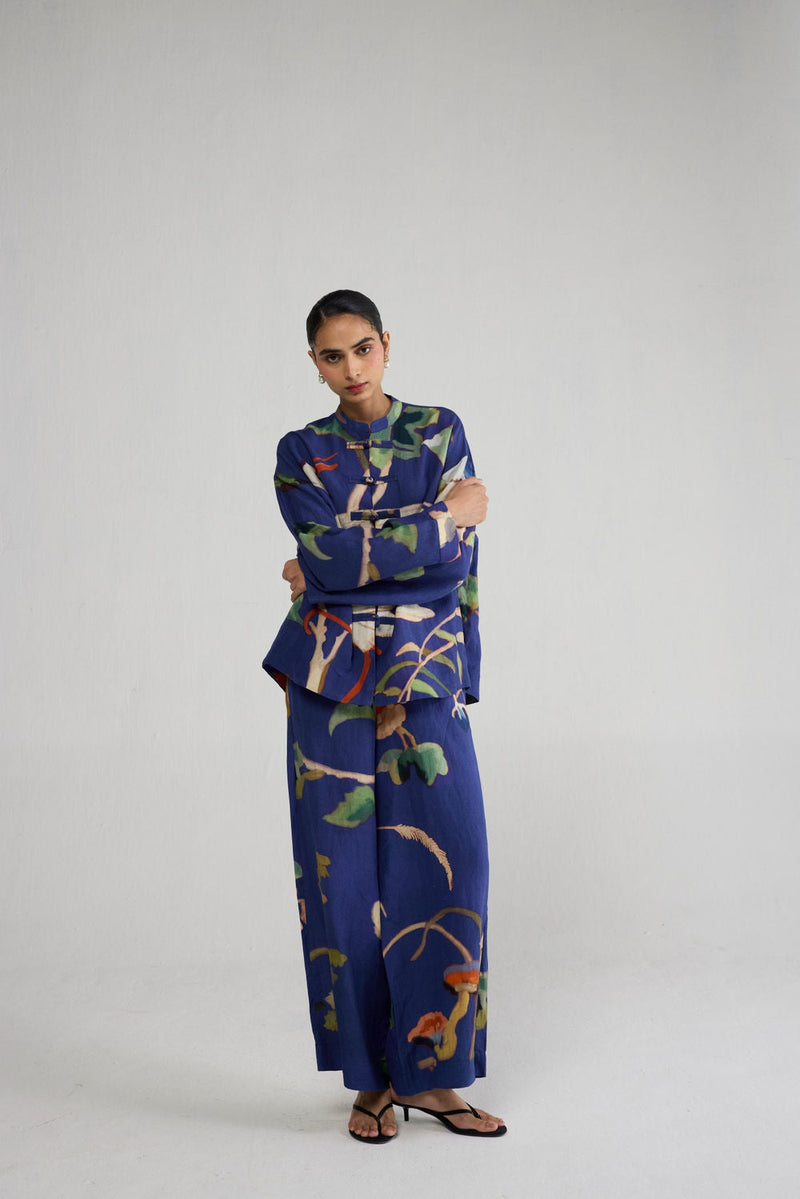 Fuji Linen Co-ord Set co-ord set by YAM-ORIENTAL GARDEN SEP'26 for women in Singapore