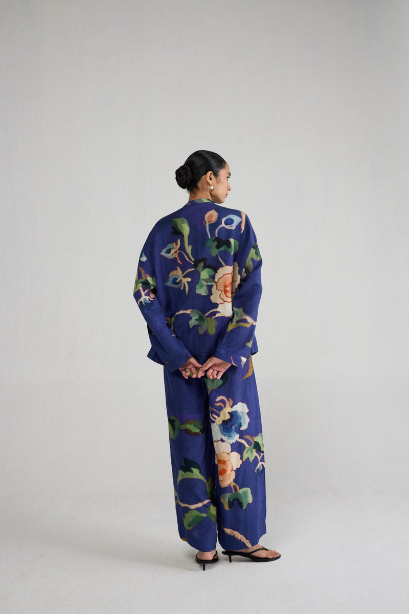 Fuji Linen Co-ord Set co-ord set by YAM-ORIENTAL GARDEN SEP'26 for women in Singapore