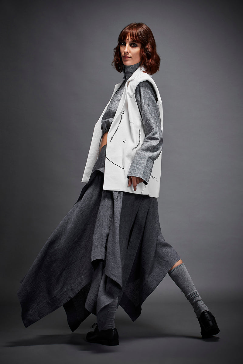FLYNN JACKET by Chola in white color for women in Singapore