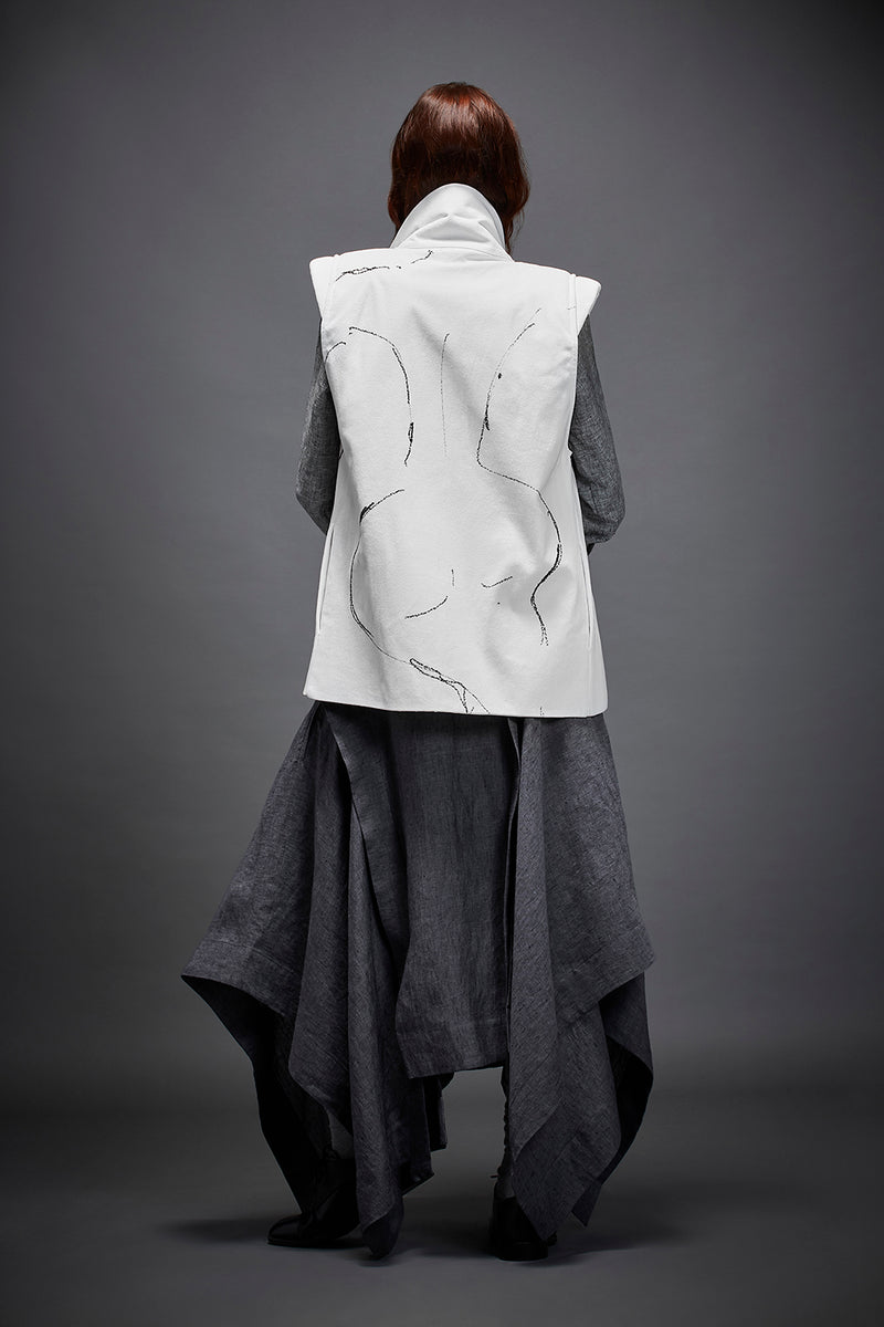 FLYNN JACKET by Chola in white color for women in Singapore