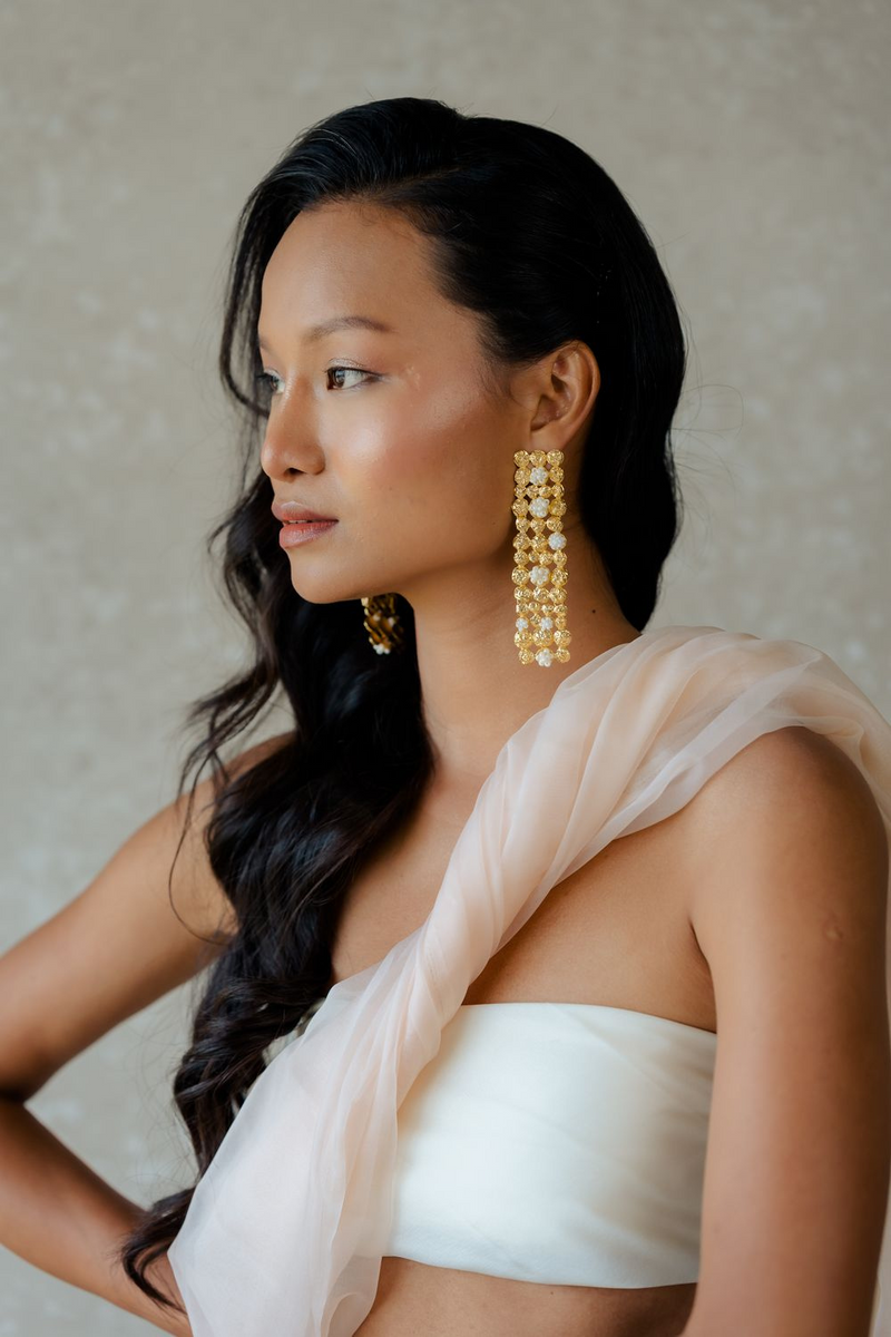 Noor Earrings by Aarjavee for women in Singapore