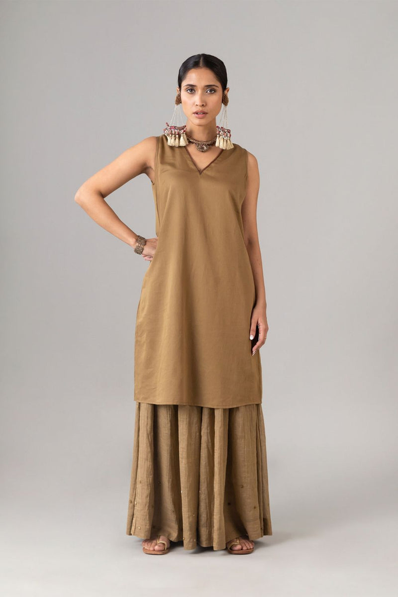 Bindu Beige Kurta
