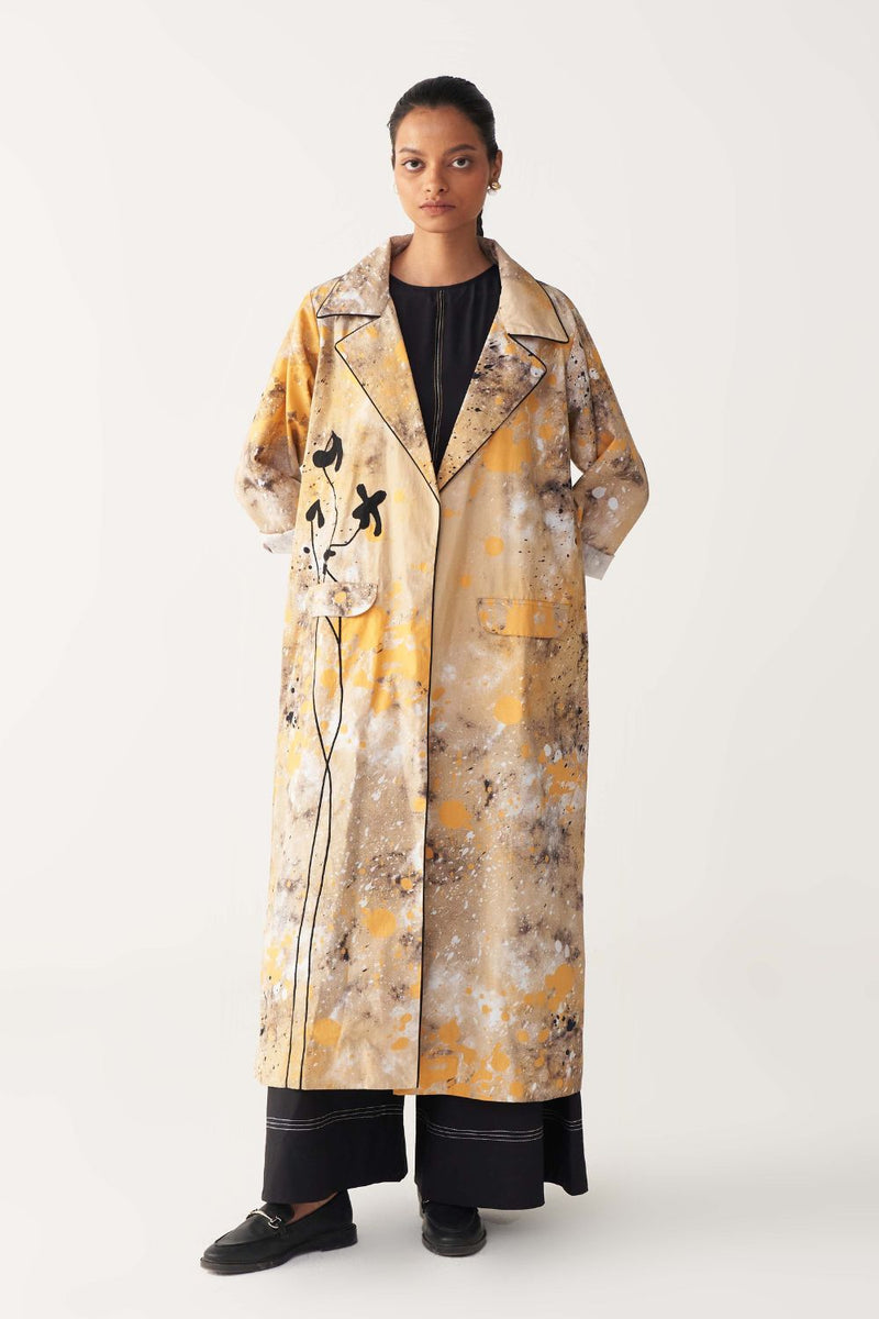 PAINTER JACKET-MULTI-COLOUR poplin by THREE in multi color for women in Singapore