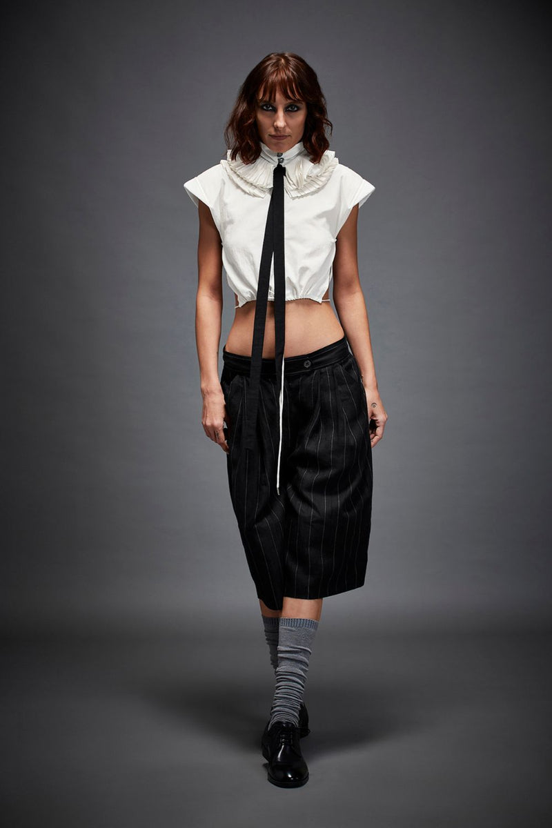 EMILY SHIRT cotton by Chola in white color for women in Singapore