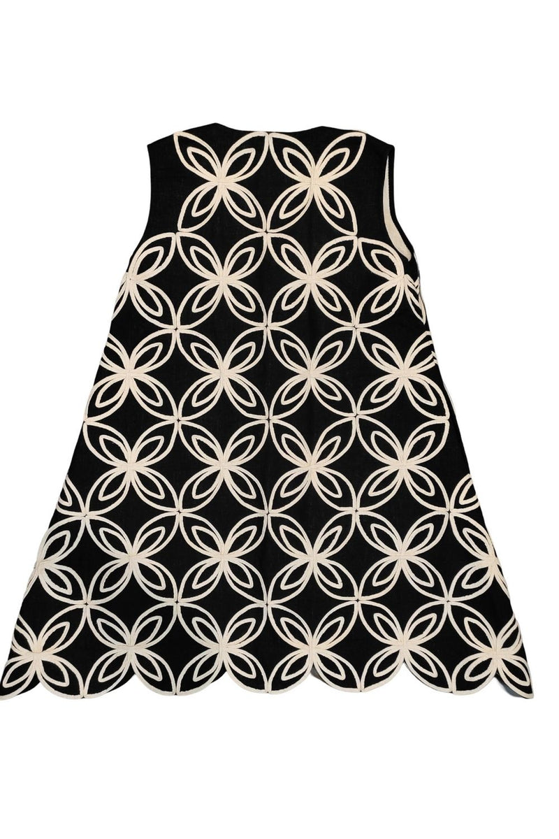 Unisex Petal Pipa Jacket cotton by Ka-Sha in black color for women in Singapore