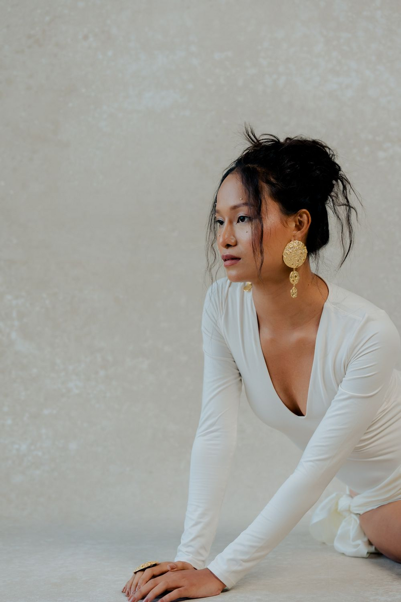 Chaand Danglers by Aarjavee for women in Singapore
