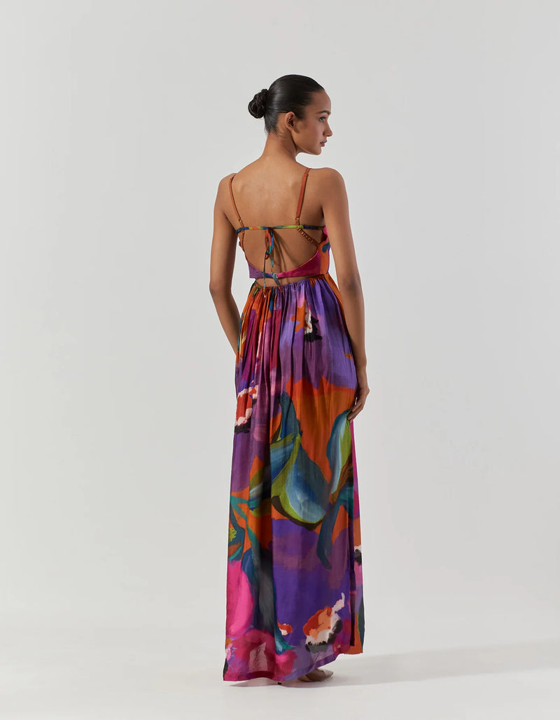 AMETHYST DRESS satin by Yam for women in Singapore