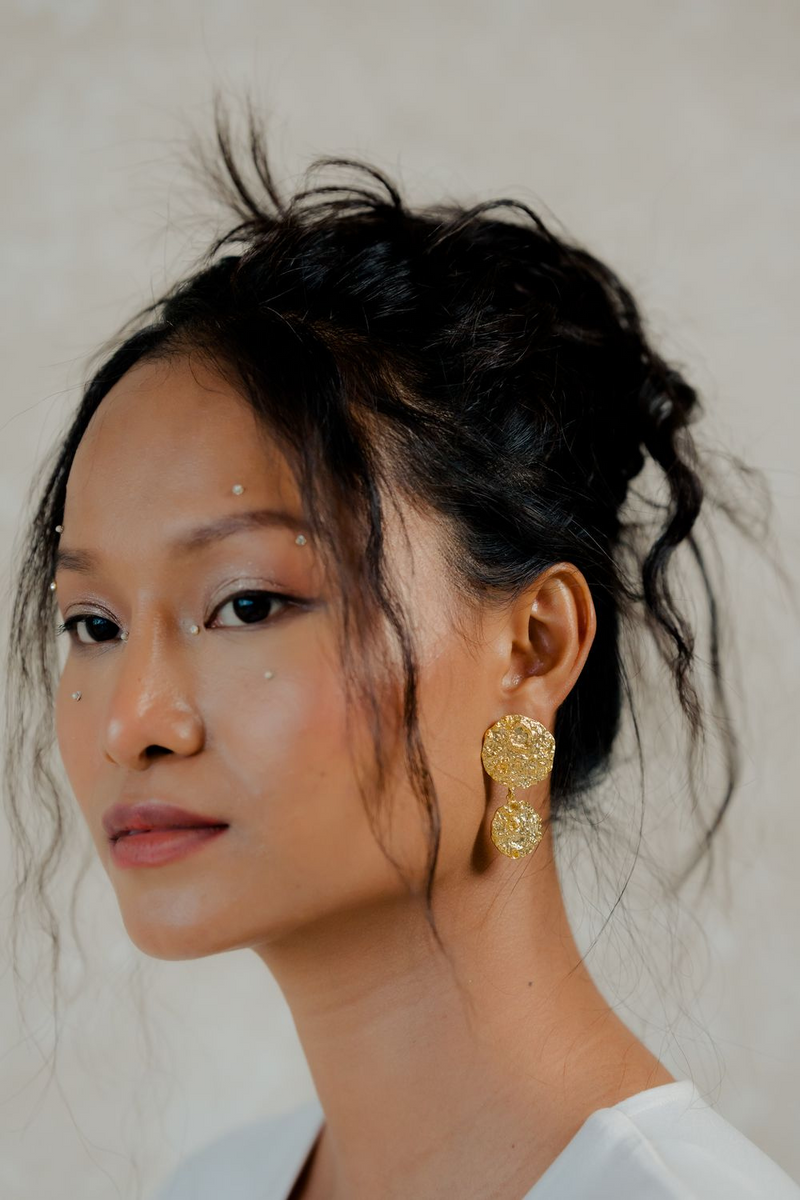 Do Chaand Earrings by Aarjavee for women in Singapore
