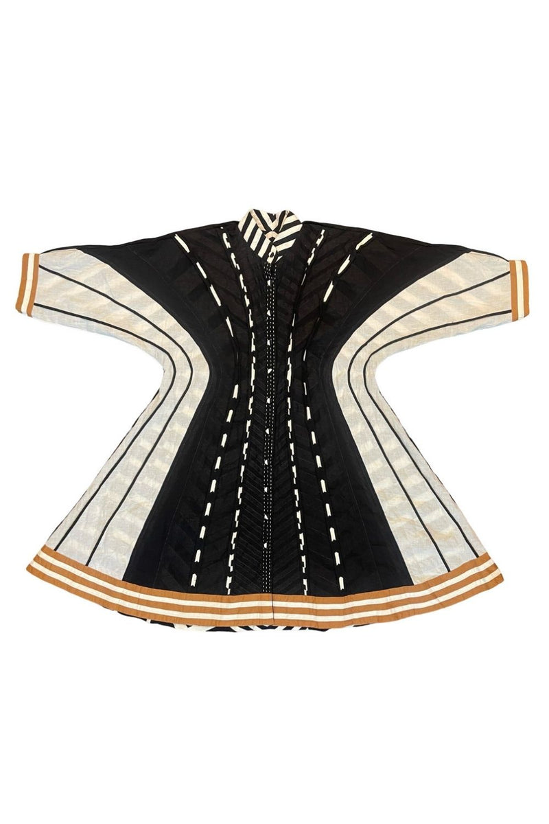 Unisex Nyna Jacket cotton by Ka-Sha in black color for women in Singapore