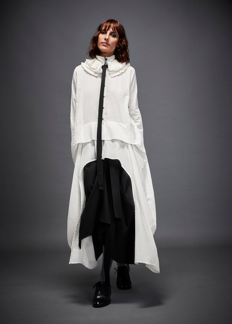 EMMA SHIRT cotton by Chola in white color for women in Singapore