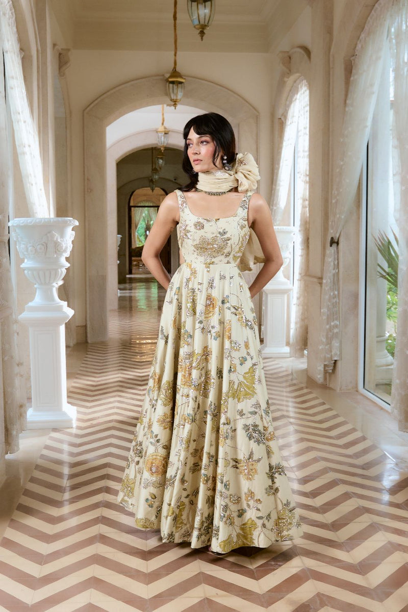 PH-2758 [L] ZELDA ANARKALI by Paulmi & Harsh for women in Singapore