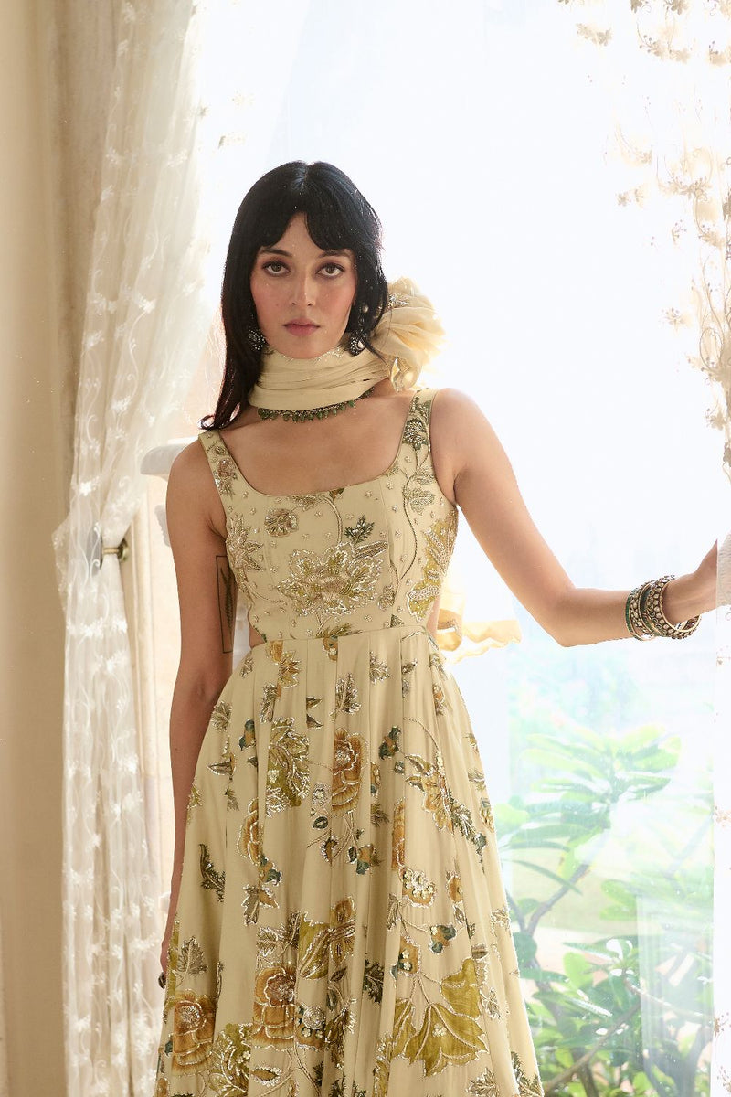 PH-2758 [L] ZELDA ANARKALI by Paulmi & Harsh for women in Singapore