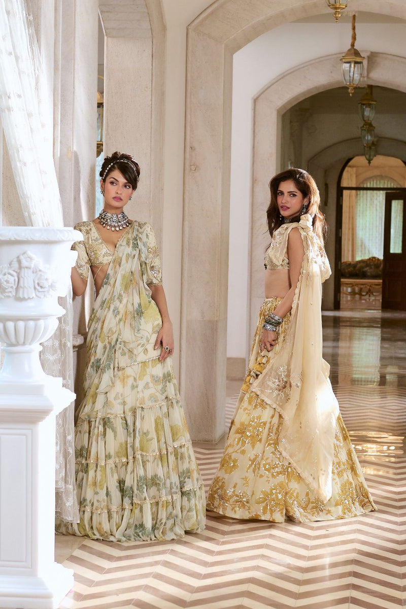 PH-2764 ZAYANA LEHENGA SET by Paulmi & Harsh for women in Singapore