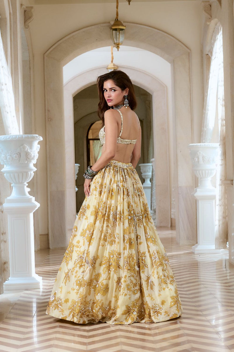 PH-2764 ZAYANA LEHENGA SET by Paulmi & Harsh for women in Singapore