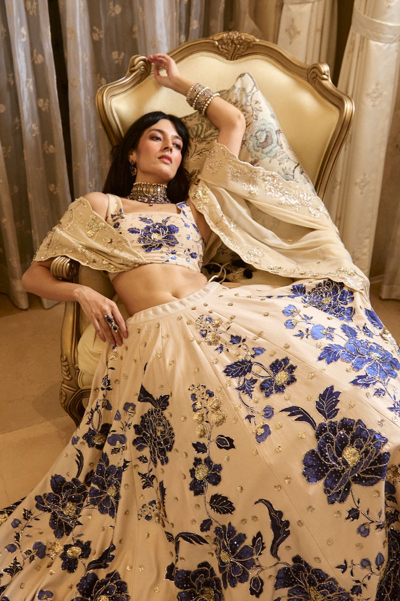 PH-2765 FRANCESCA LEHENGA SET by Paulmi & Harsh for women in Singapore